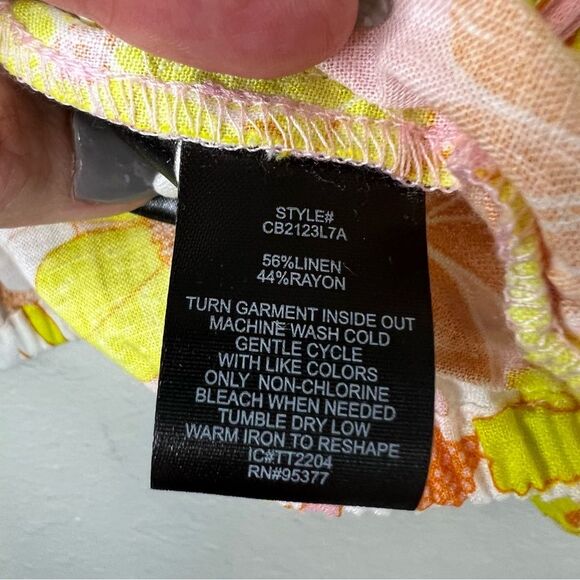 Sanctuary floral, Boho smock neck button down shirt 🌺 XS - Picture 6 of 6